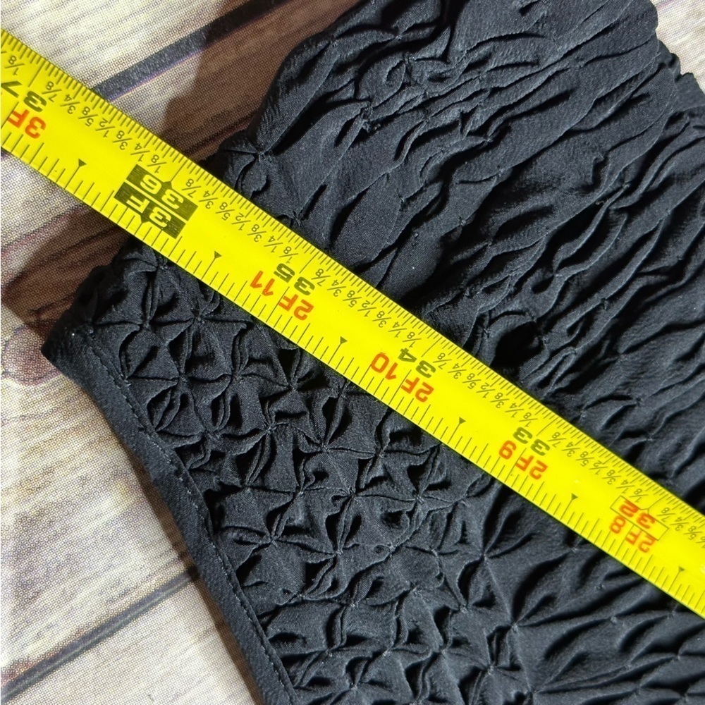 Vince Black Silk Sleeveless Mini Shift Dress Lined XS Bergdorf Goodman - Picture 8 of 10